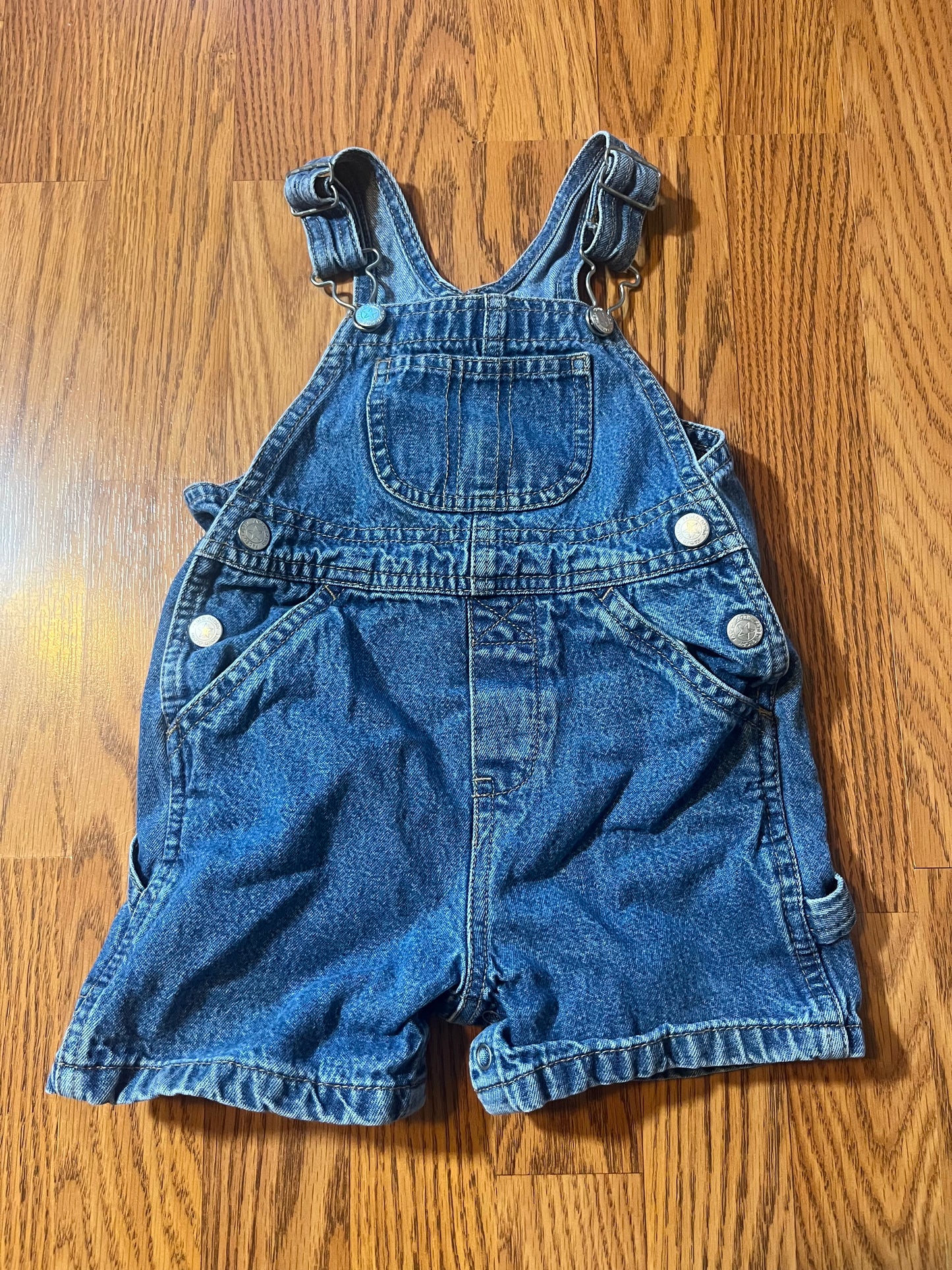 18 months shorts overalls faded glory