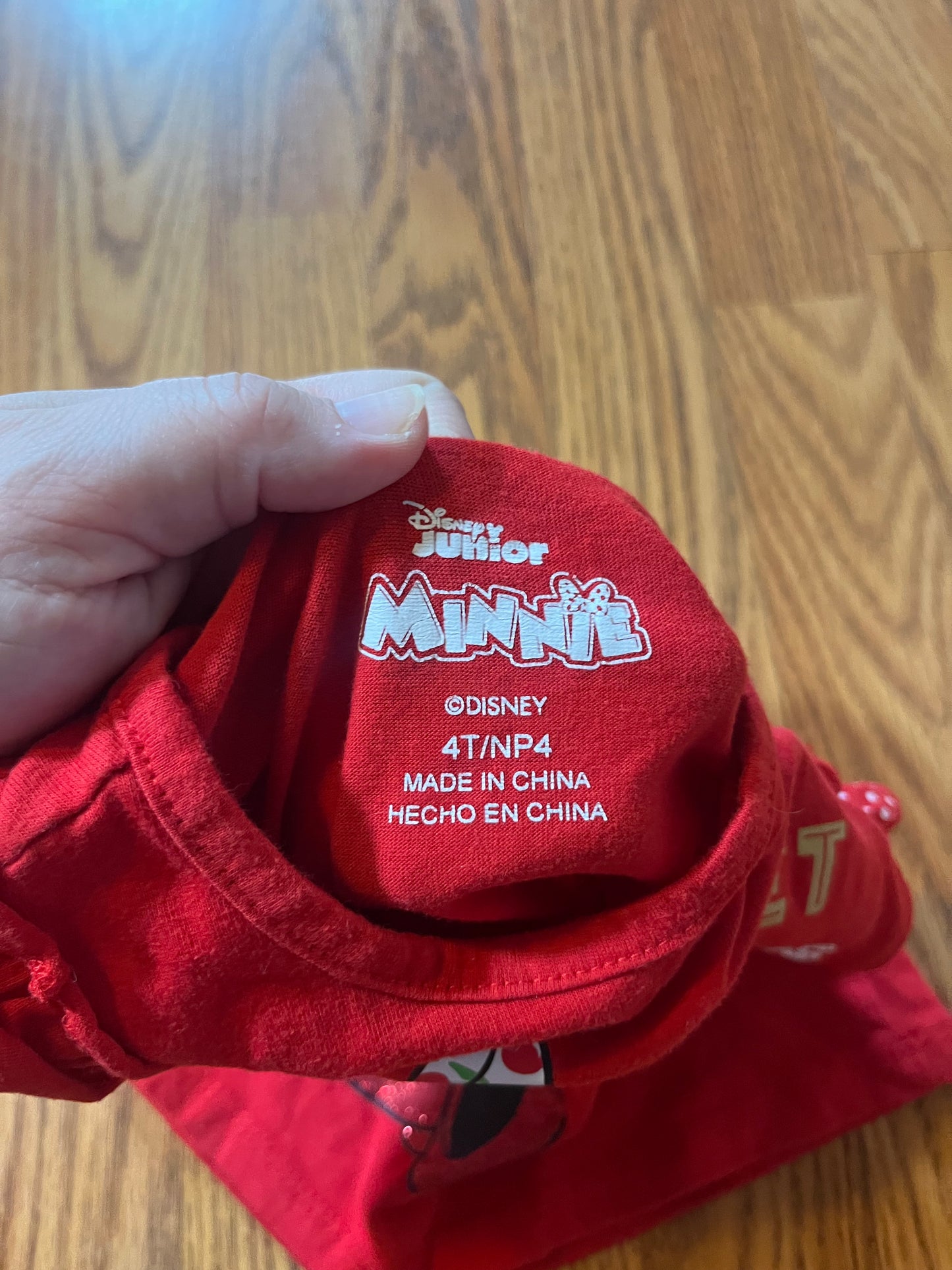 4t Minnie Mouse top (runs small!)