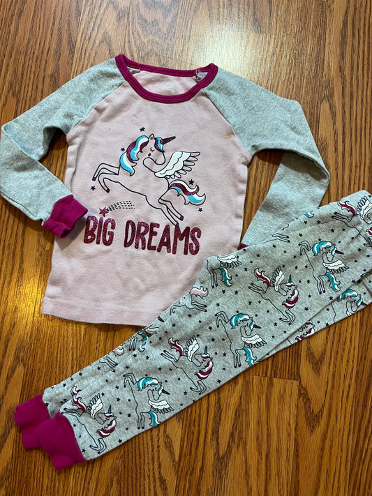 2t wonder nation pj set (small faint stain) snug fit!