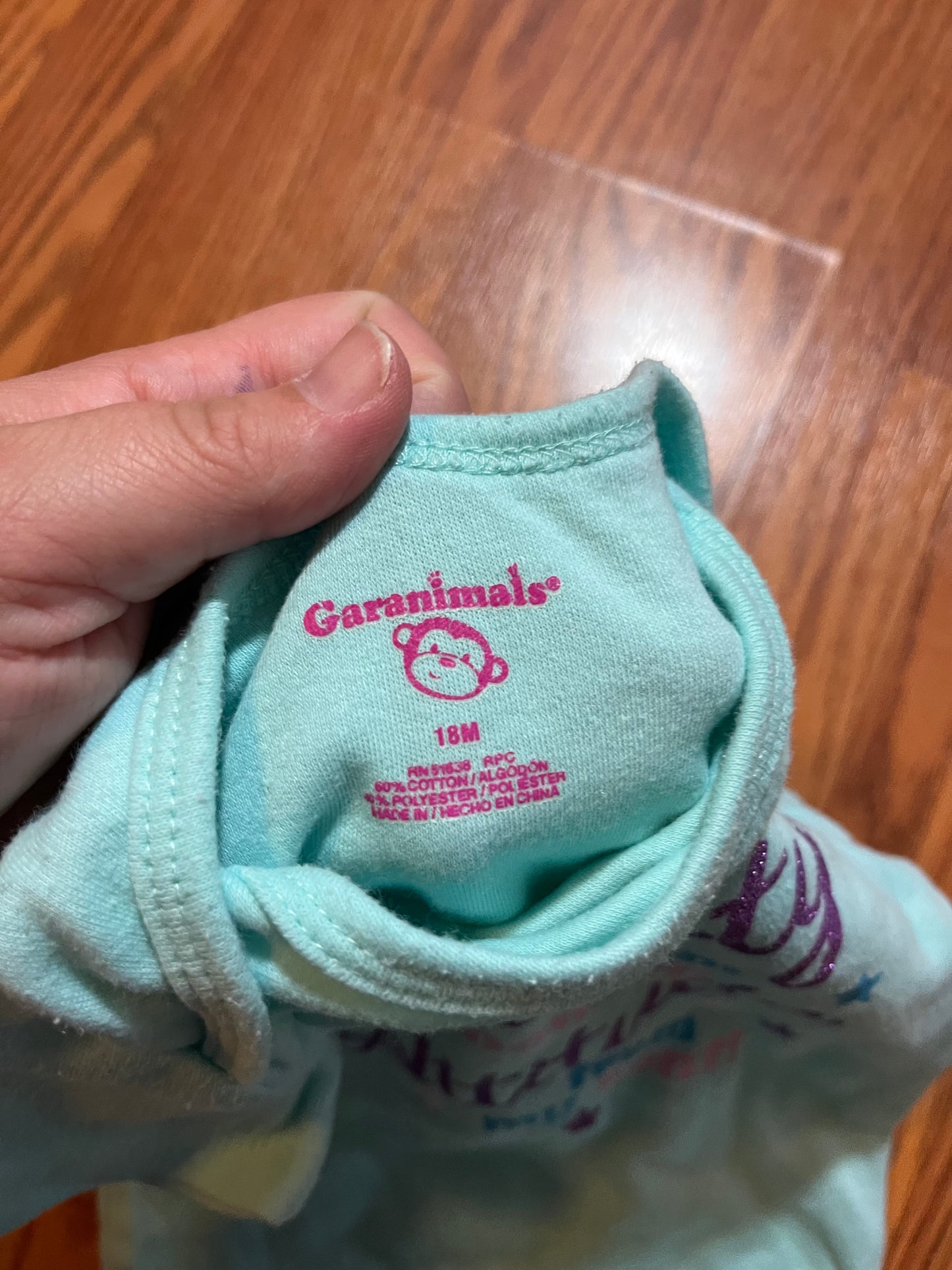 18 months garanimals onesie