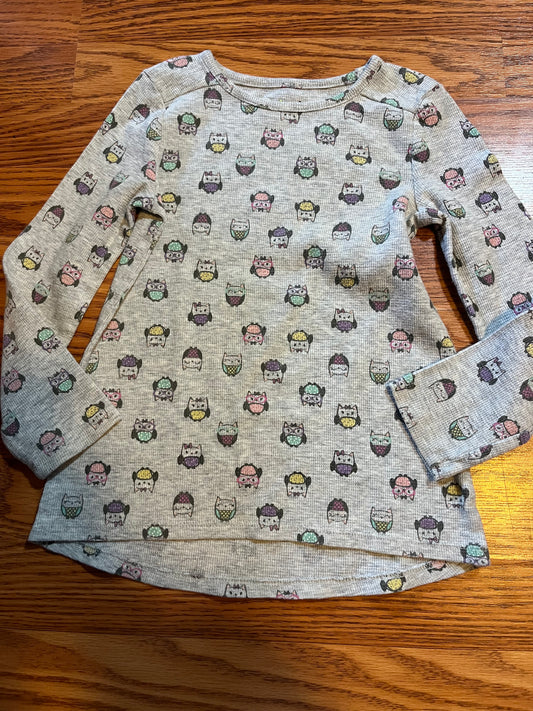 Jumping beans size 5 top (owls)