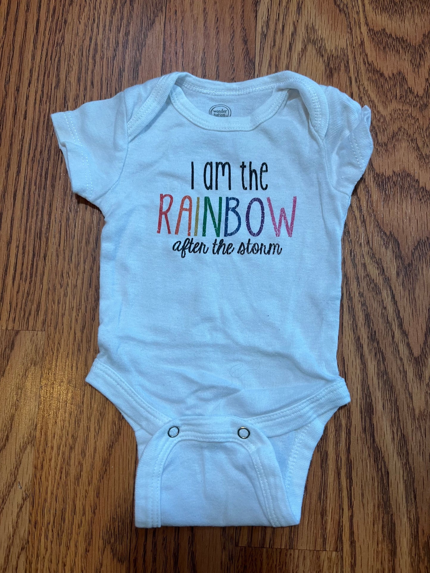 Newborn wonder nation ( rainbow baby! Unisex)