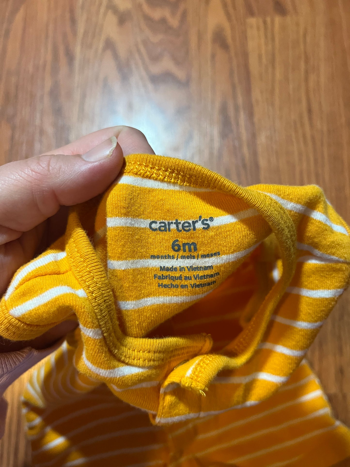 6 months carters romper