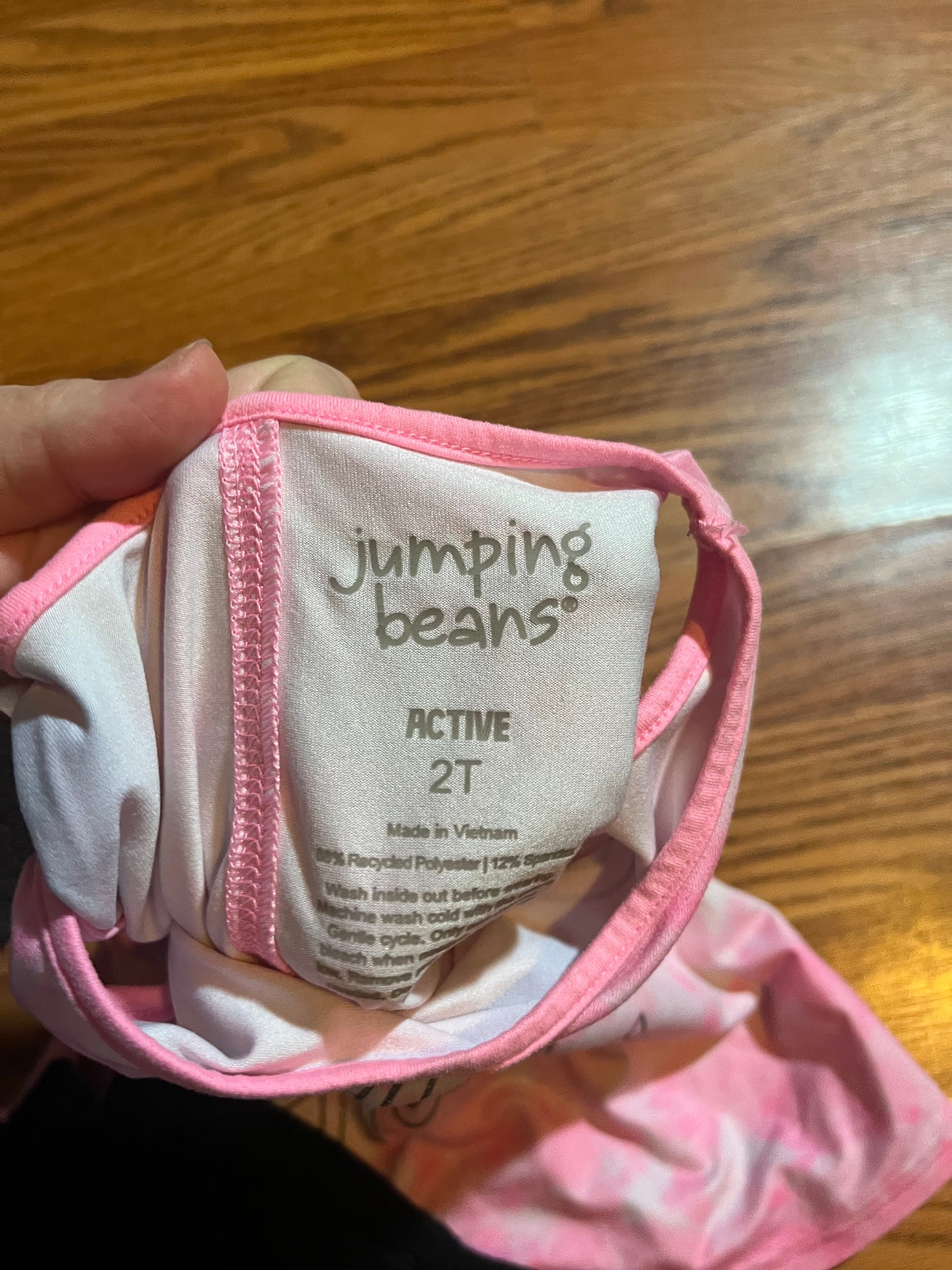 2t jumping bean active outfit