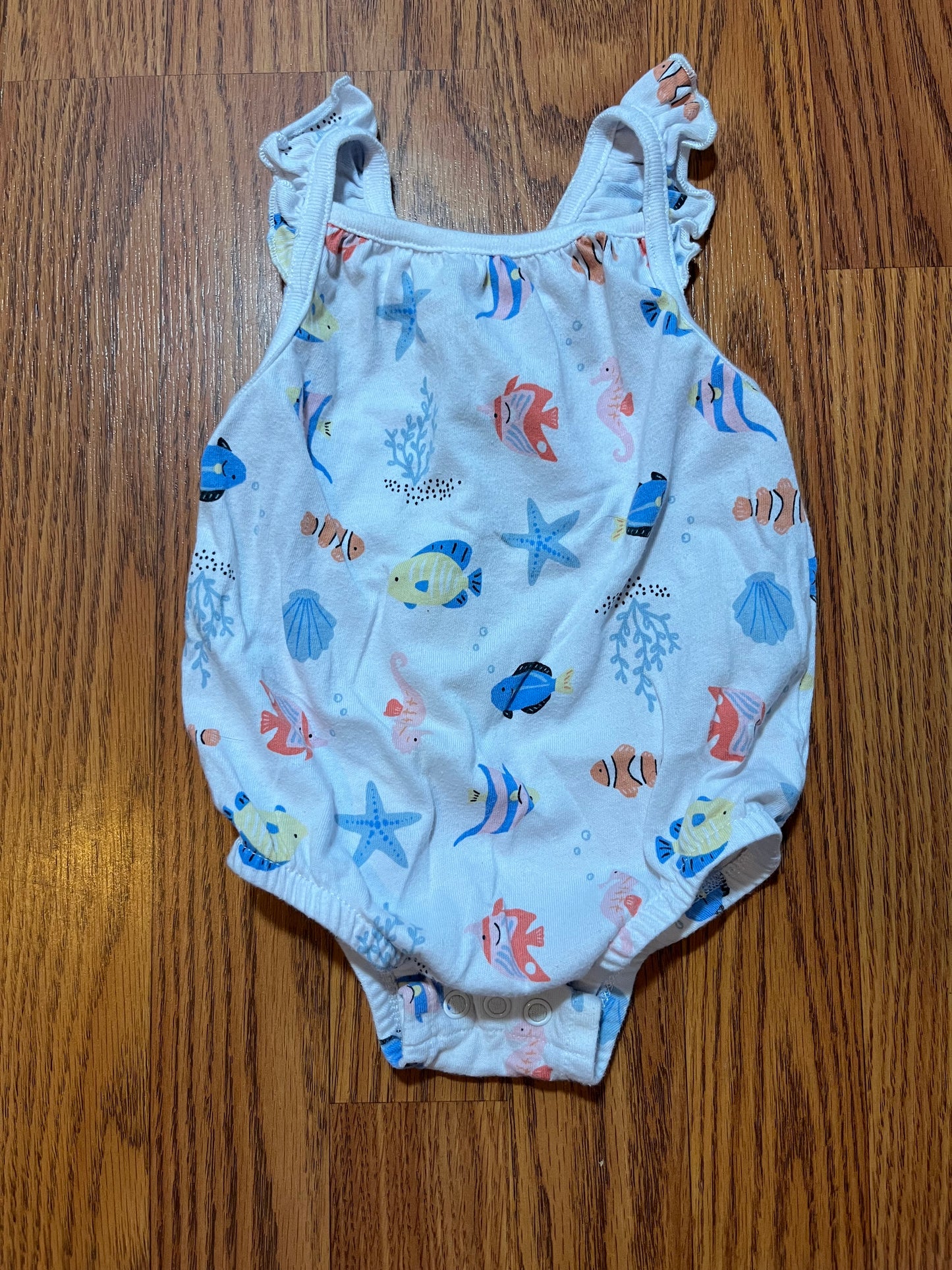 6/9 months Garanimals romper