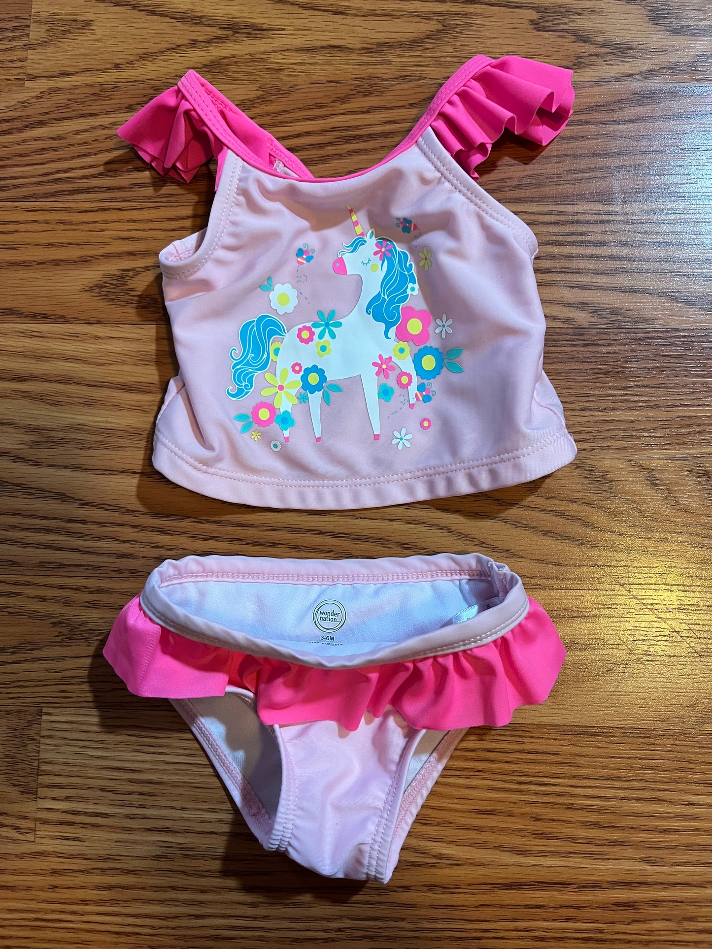 3-6 months wonder nation swim suit