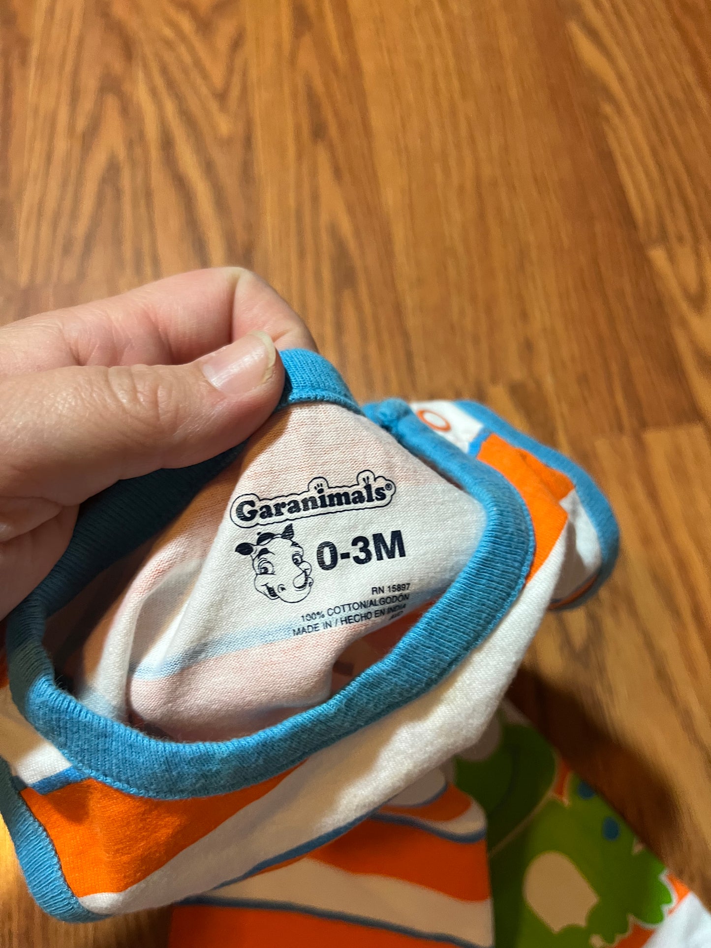 0/3 months Garanimals romper