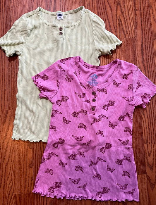 7/8 girls tshirt lot (old navy and there abouts)