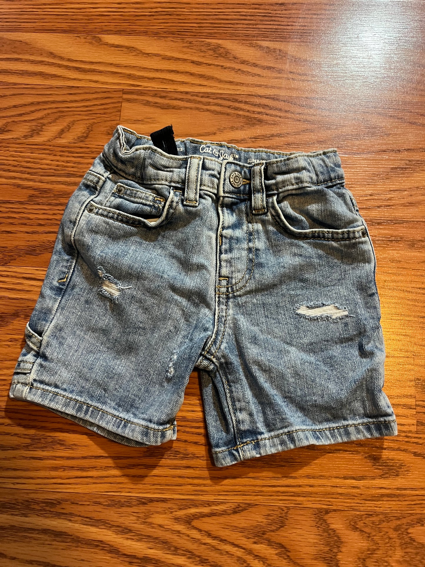 2t Cat & Jack boys Jean shorts