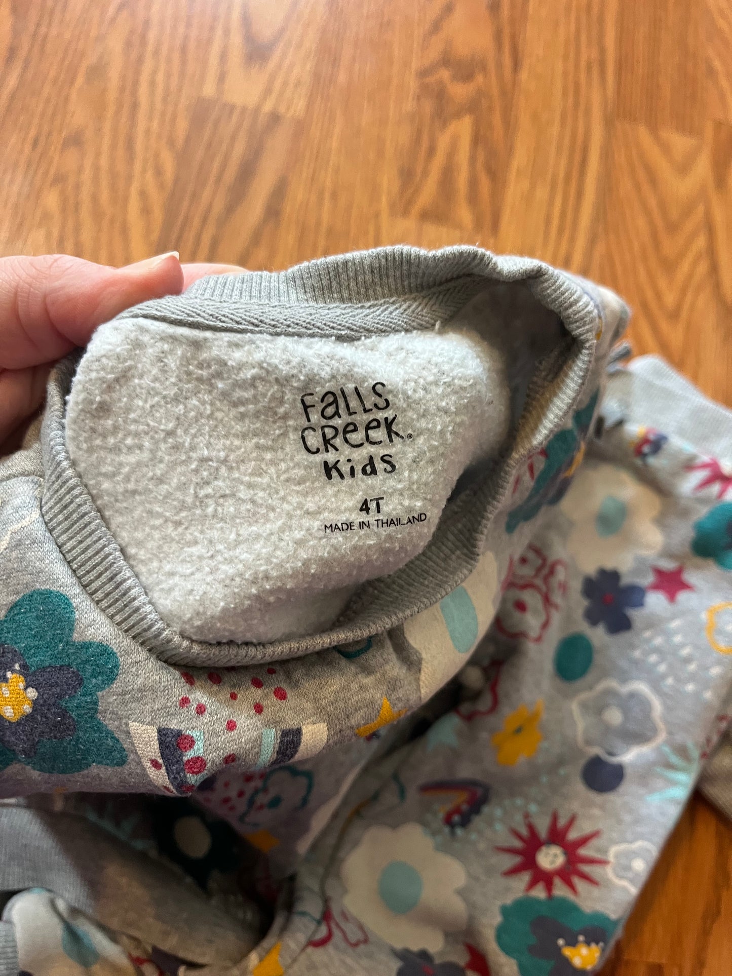 Fall creek girls 4t sweatshirt/pants outfit