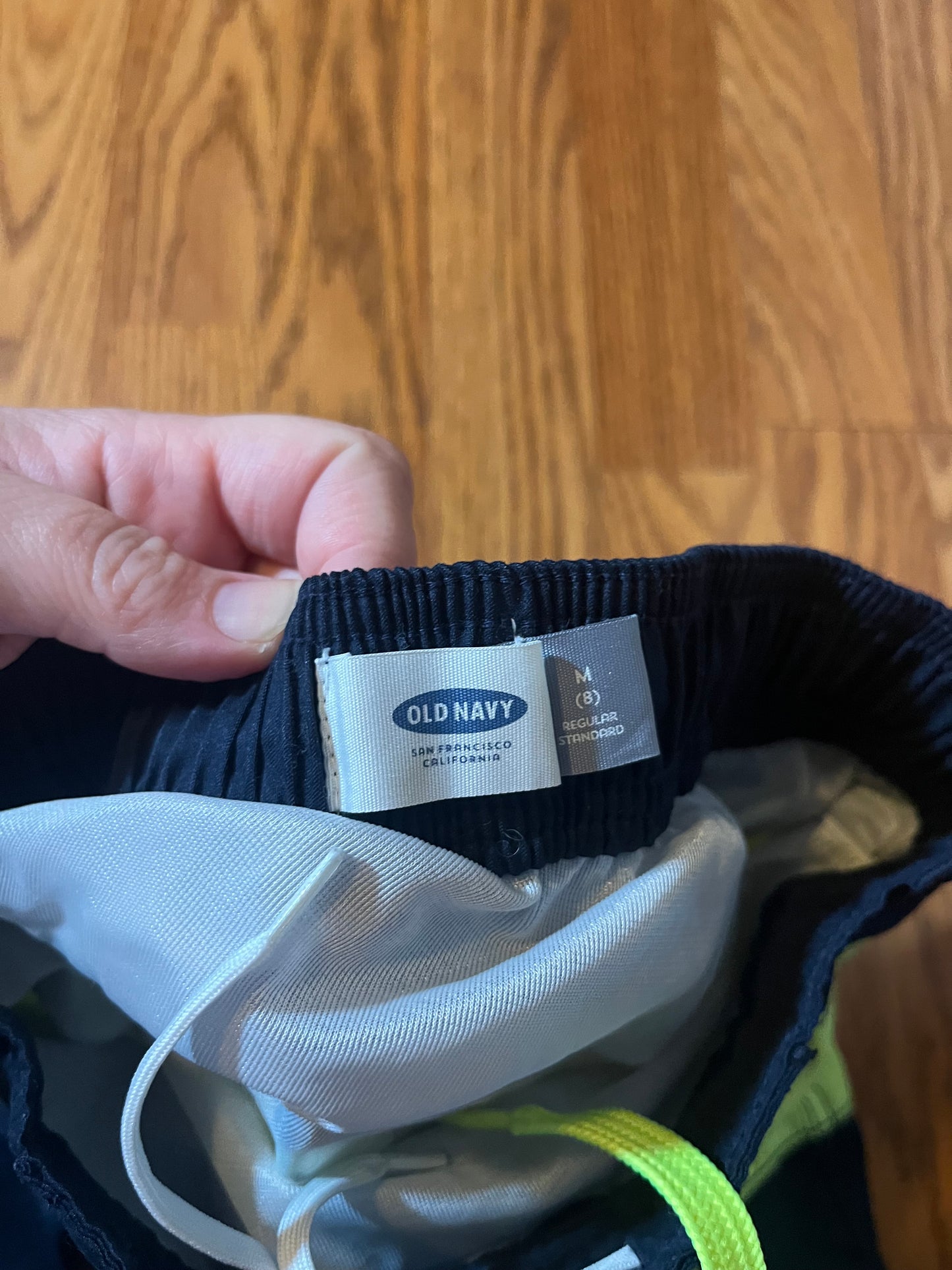 Old Navy size 8 swim trunks