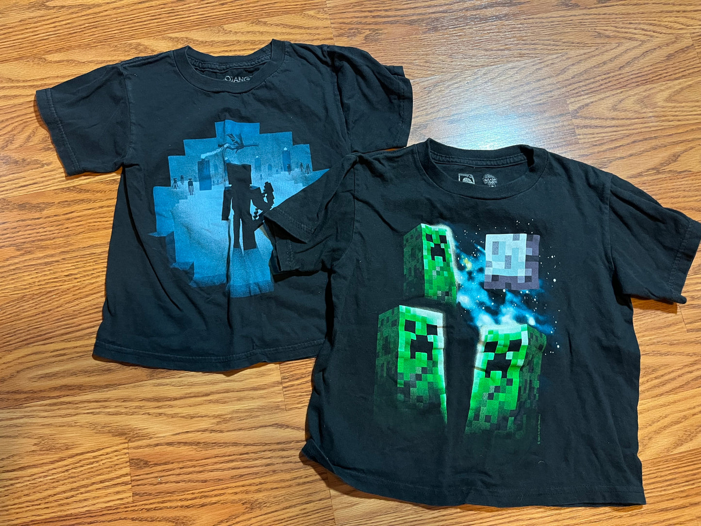 Minecraft Tshirts (fit like a 5)