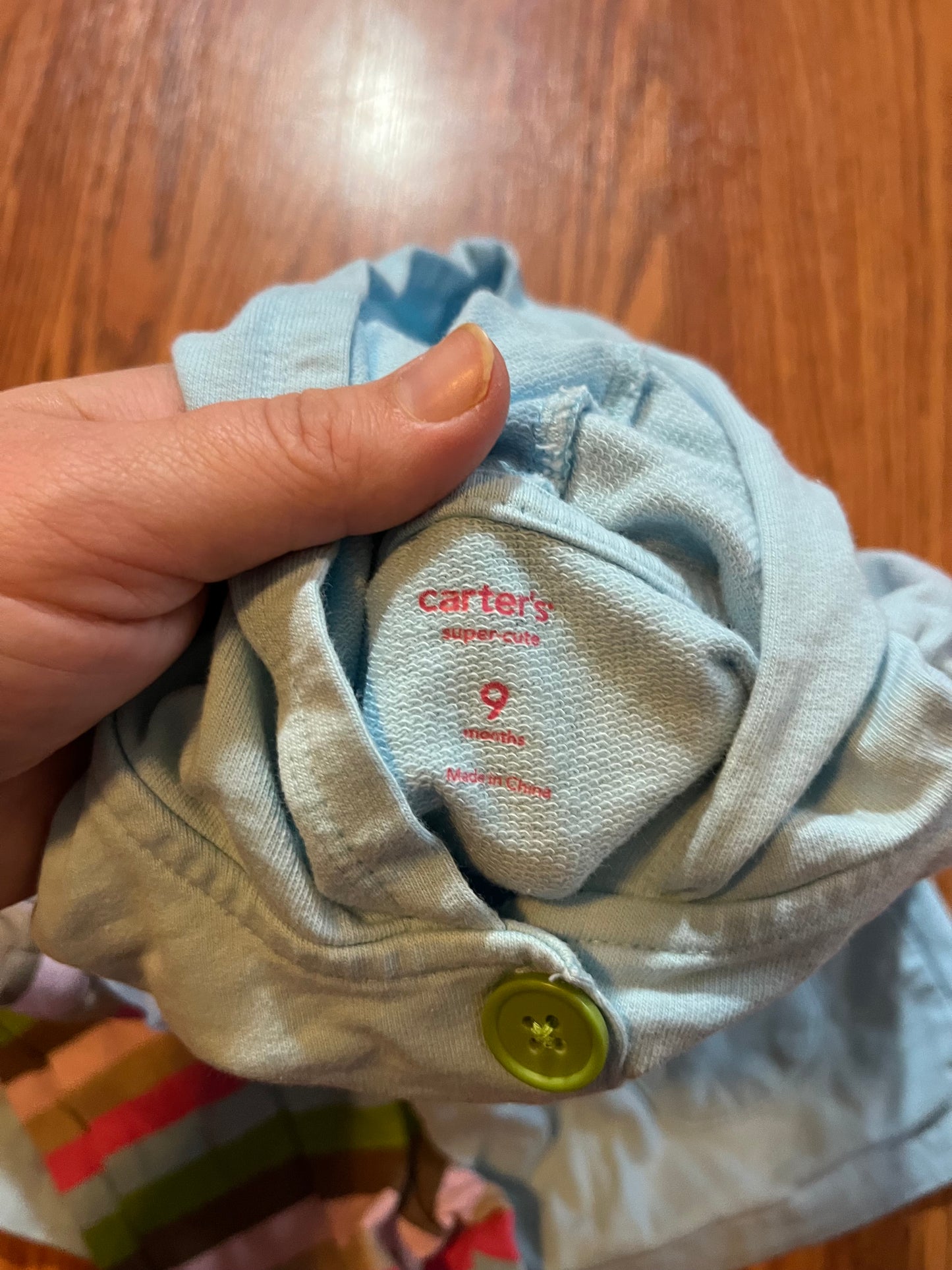 9 months carters outfit