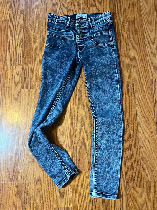 Jordache girls size 7 slim adjustable waist jeans
