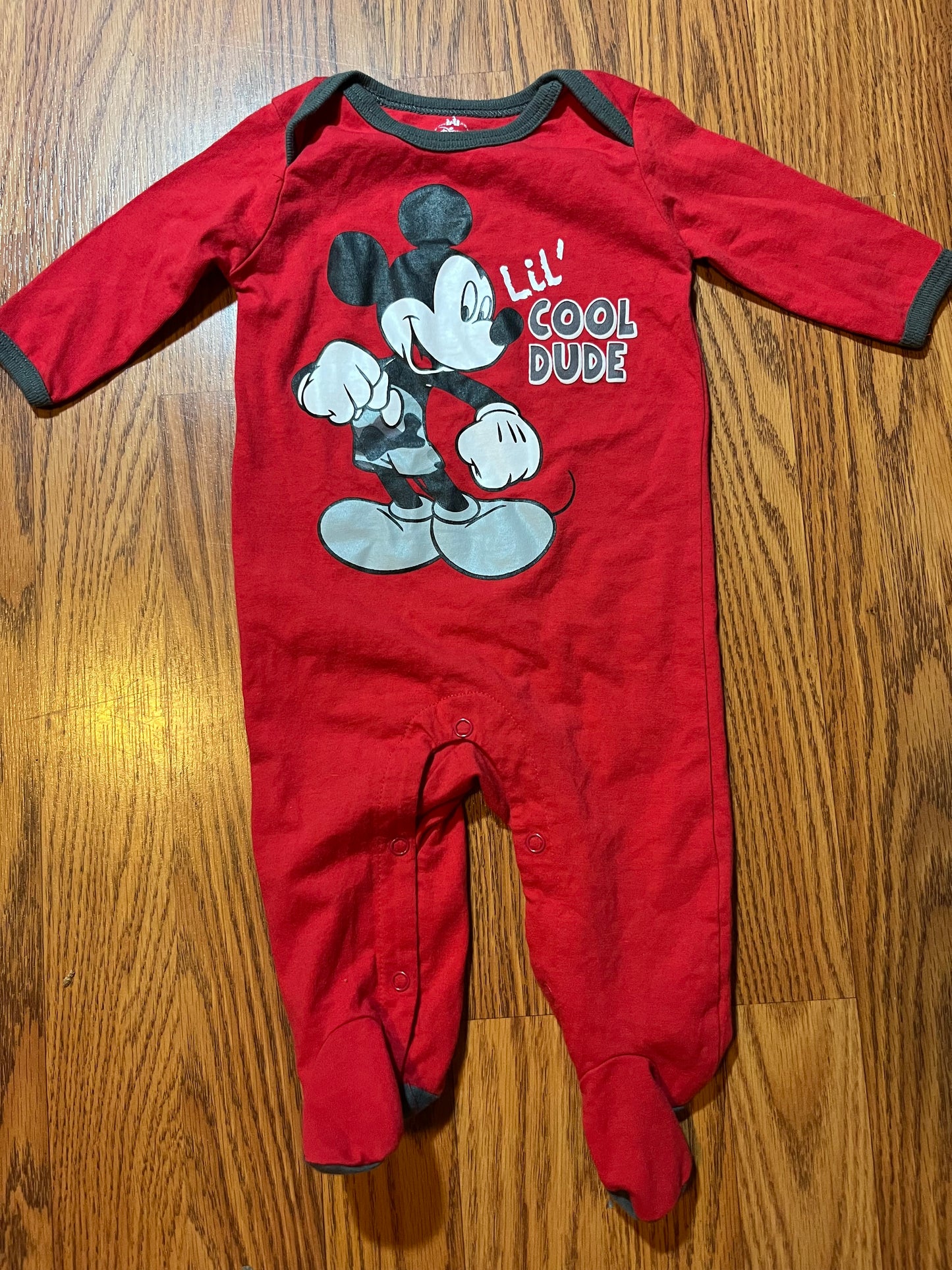 0/3 months Mickey Mouse romper