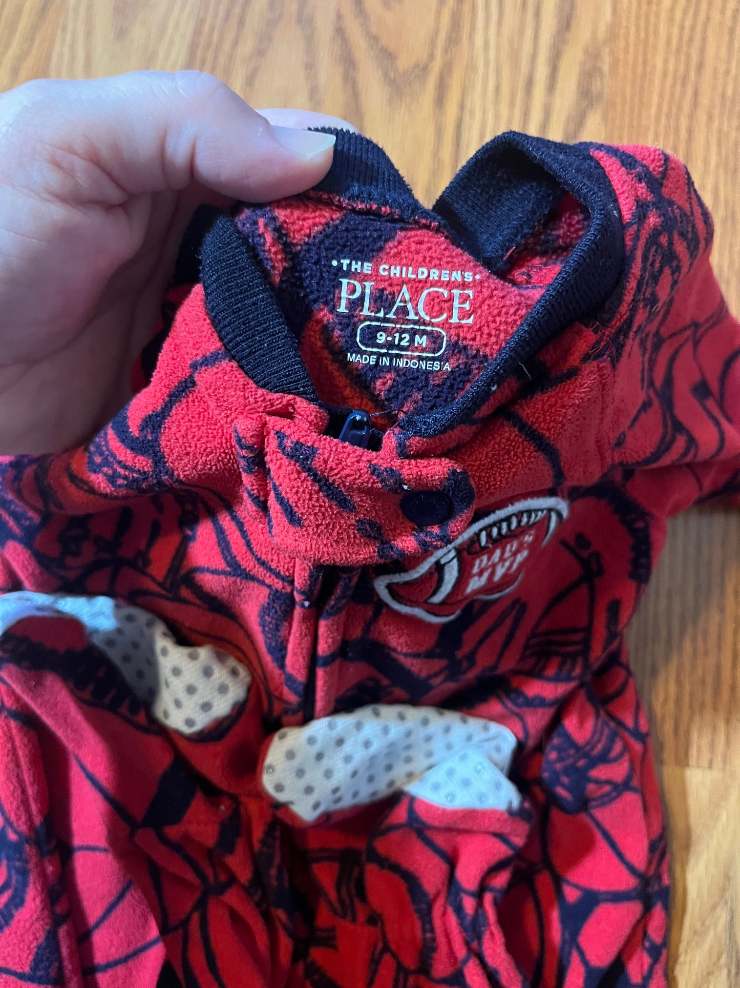 9-12 months Childrens place fleece sleeper