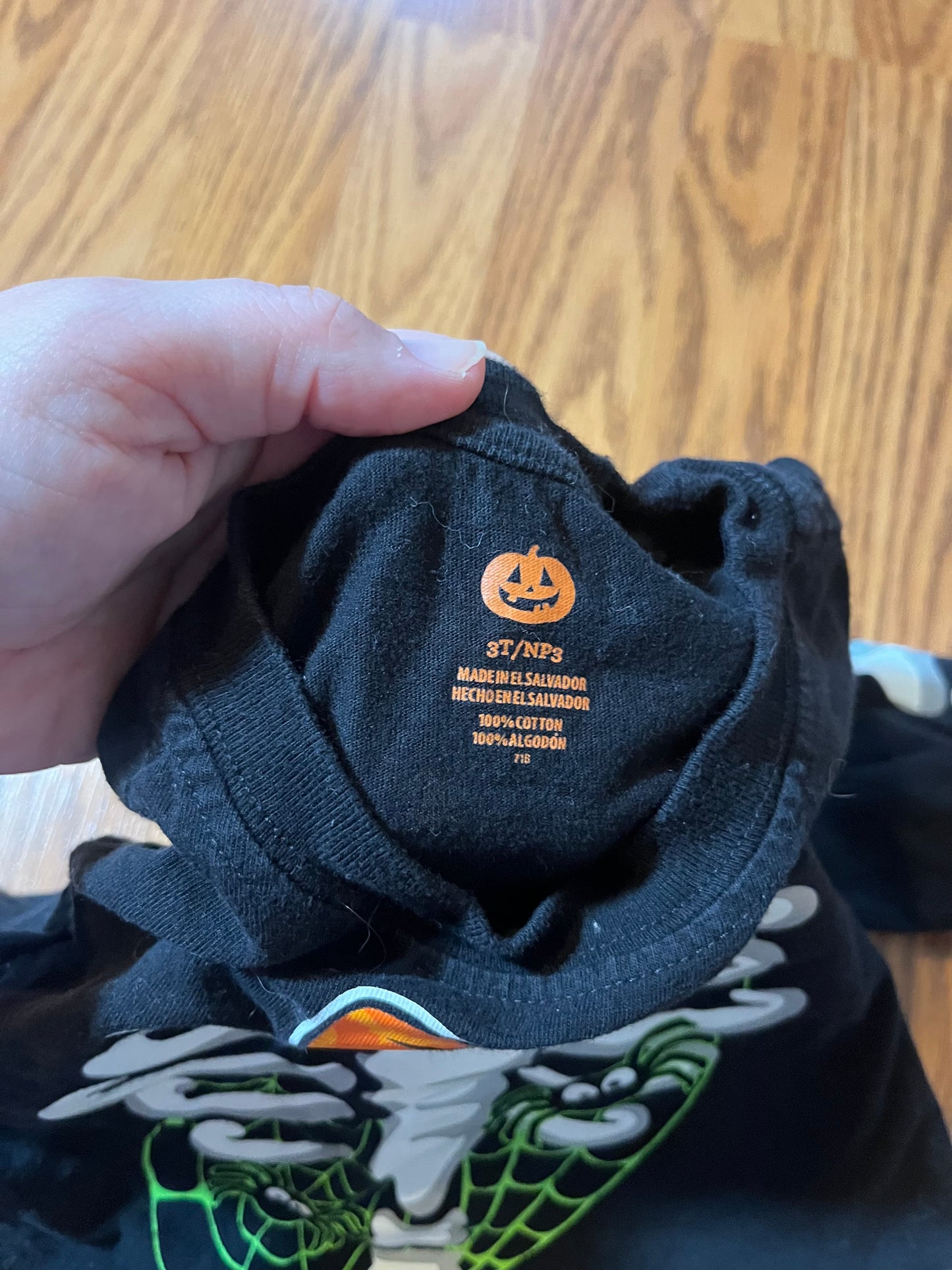 3t Halloween boys long sleeve top