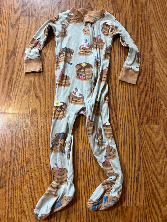 12 months Honest company pancake print sleeper (spots on top as shown in extra photos)