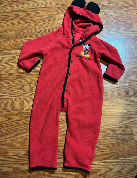 18 months Disney Parks fleece 1pc Mickey Mouse