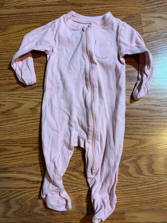 3/6 months old navy pink sleeper