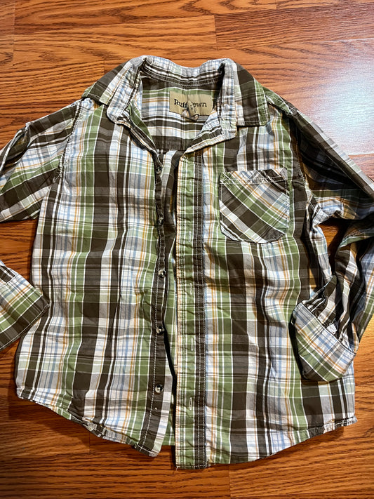 Boys Ruff hewn button up size 8