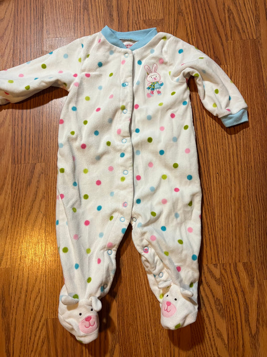 9 months carters fleece sleeper