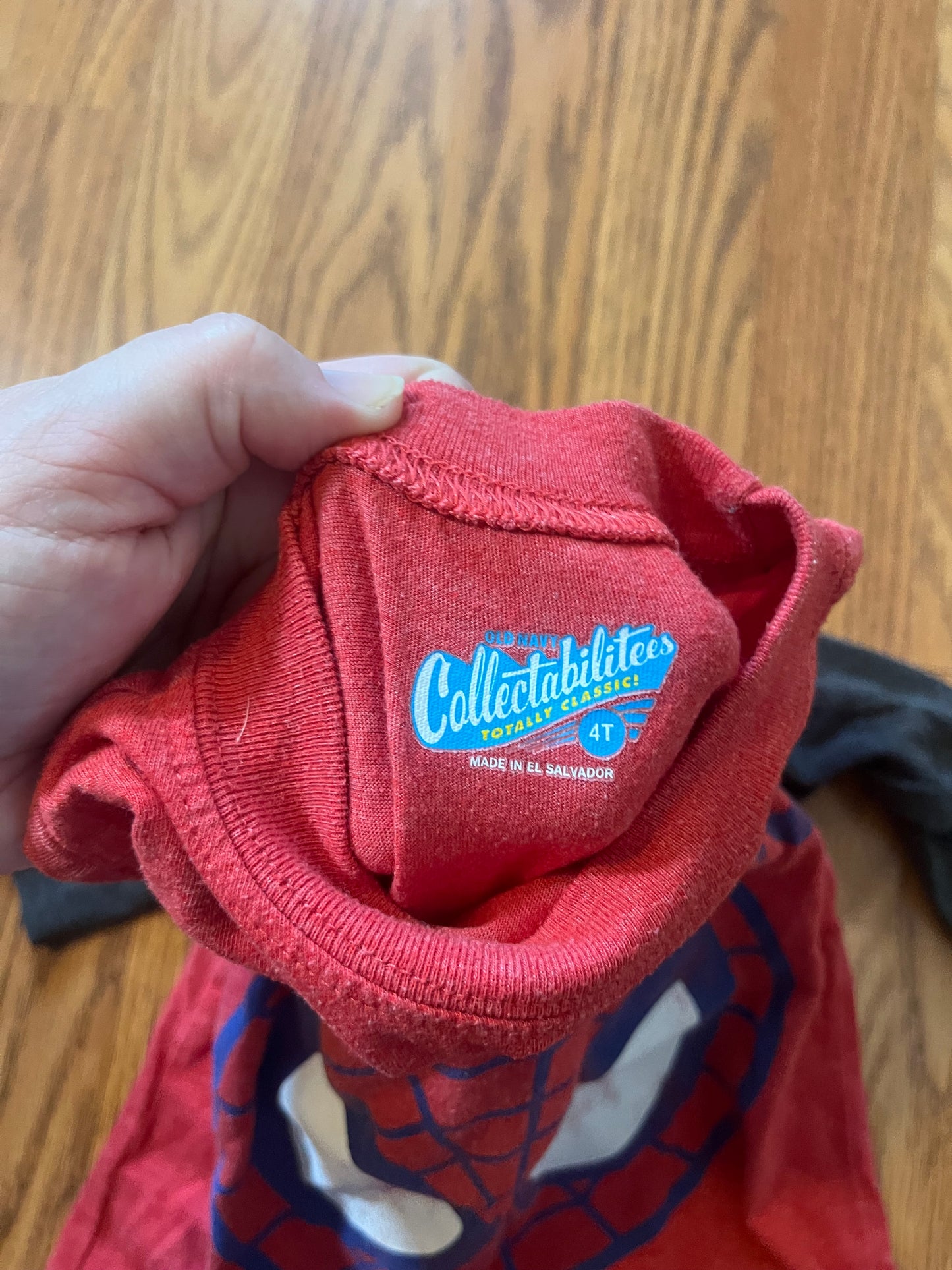 Old Navy 4t Spiderman long sleeve top