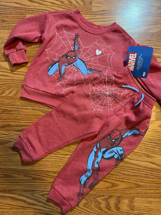 2t Marvel Spiderman set /valentines (new with tags!)