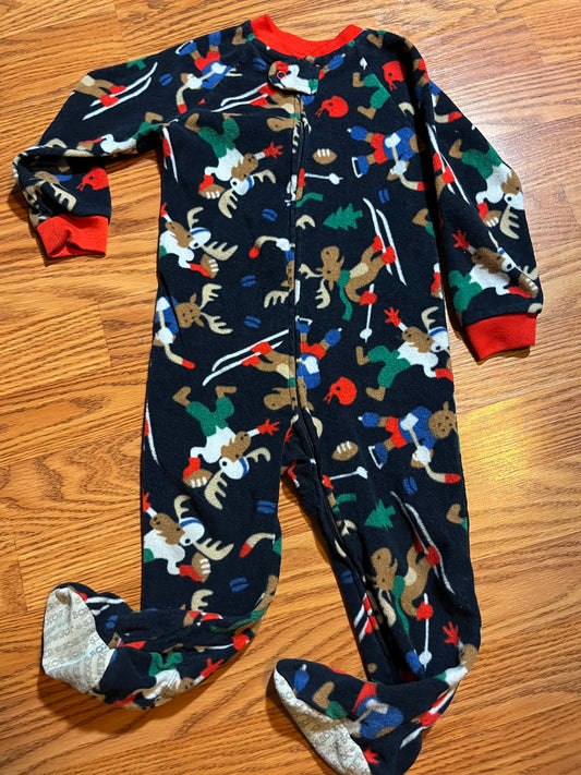 2t Joe boxer fleece sleeper