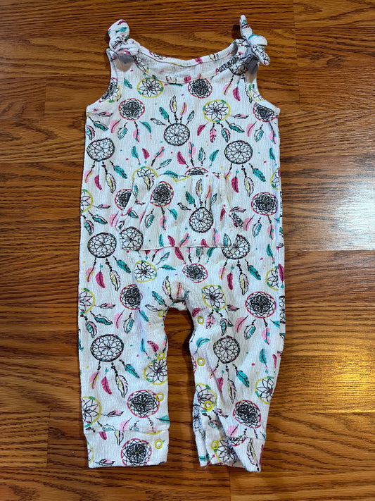 12 months miniville romper (dream catchers)