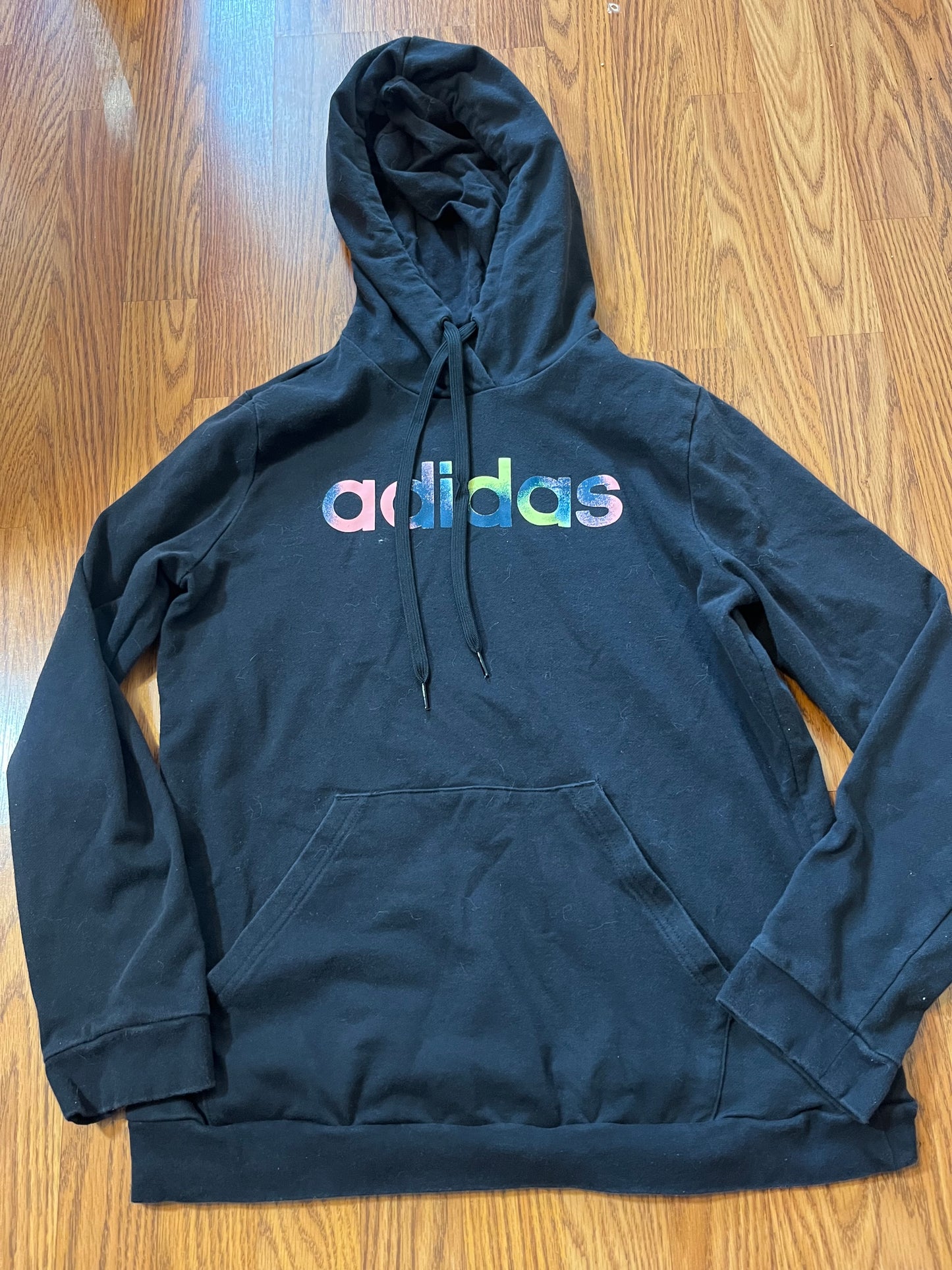 Adidas size Large hoodie ladies (would probably fit a girls size 18?)