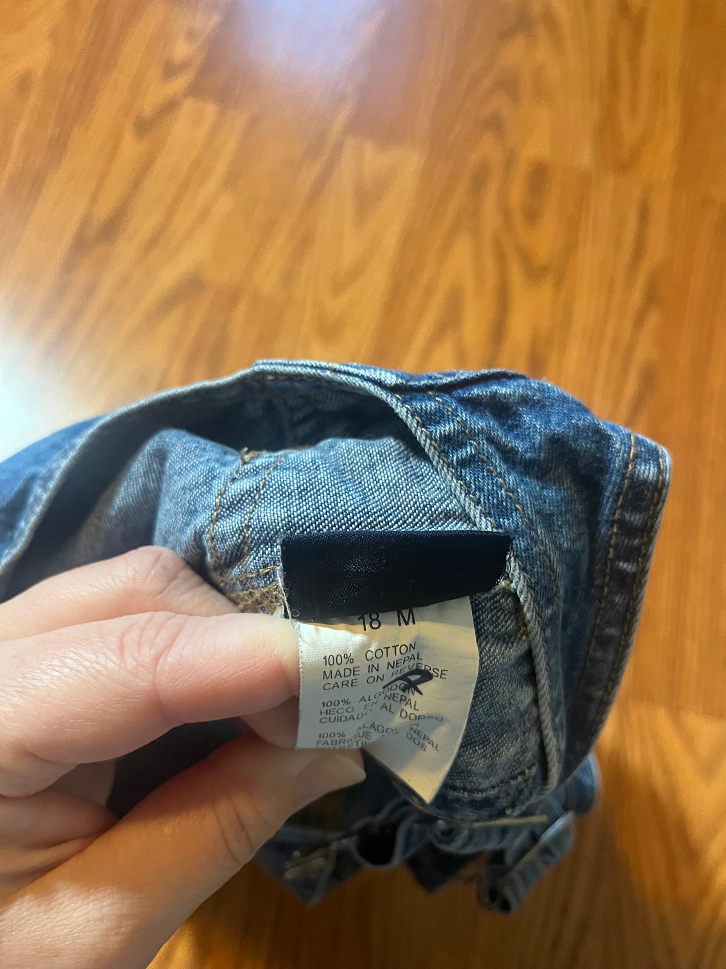 18 months shorts overalls faded glory