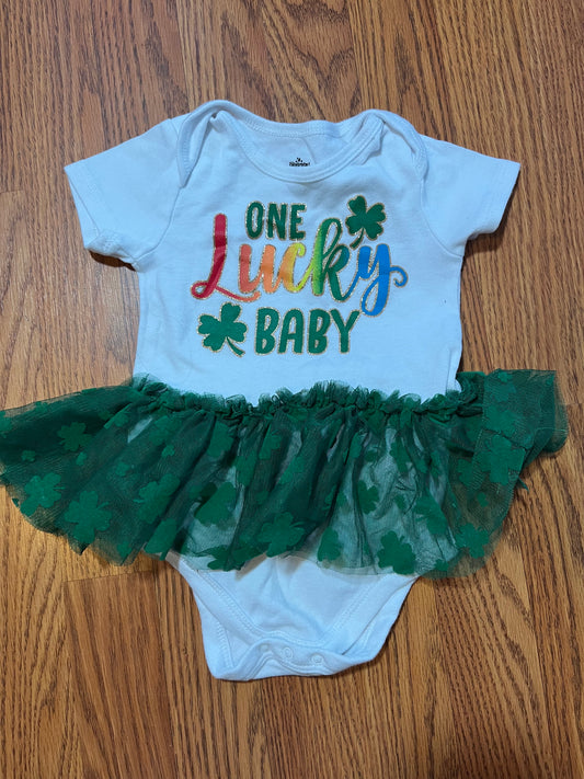 18 months St.Pattys day romper