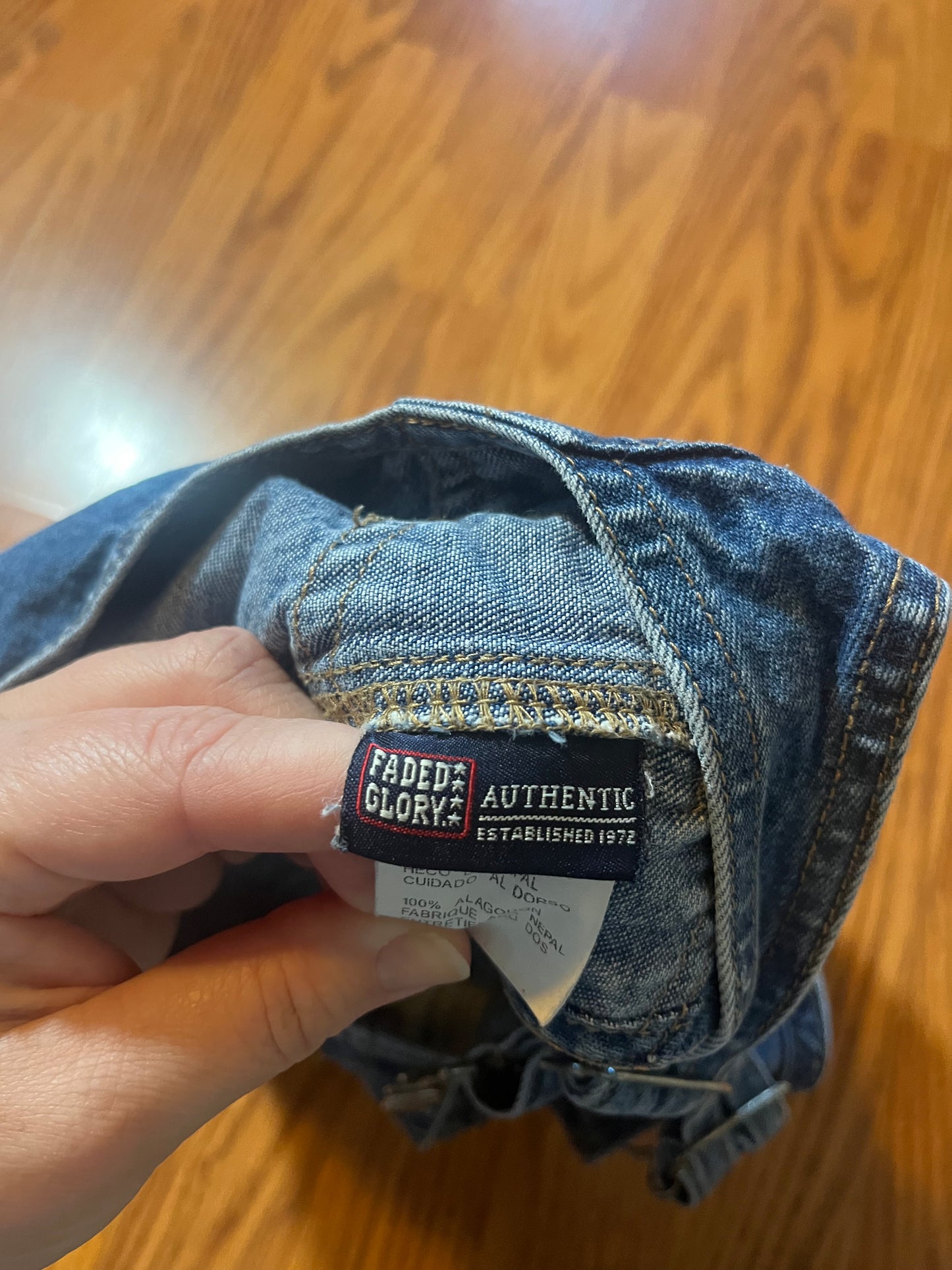 18 months shorts overalls faded glory