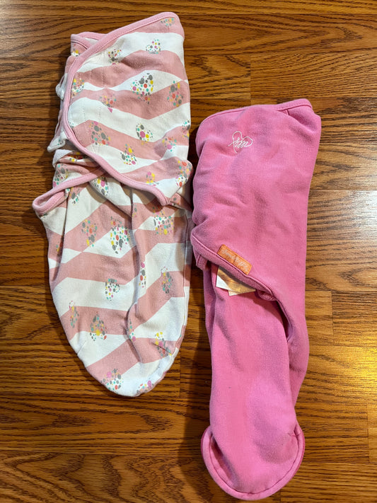 Baby girl swaddles (2)