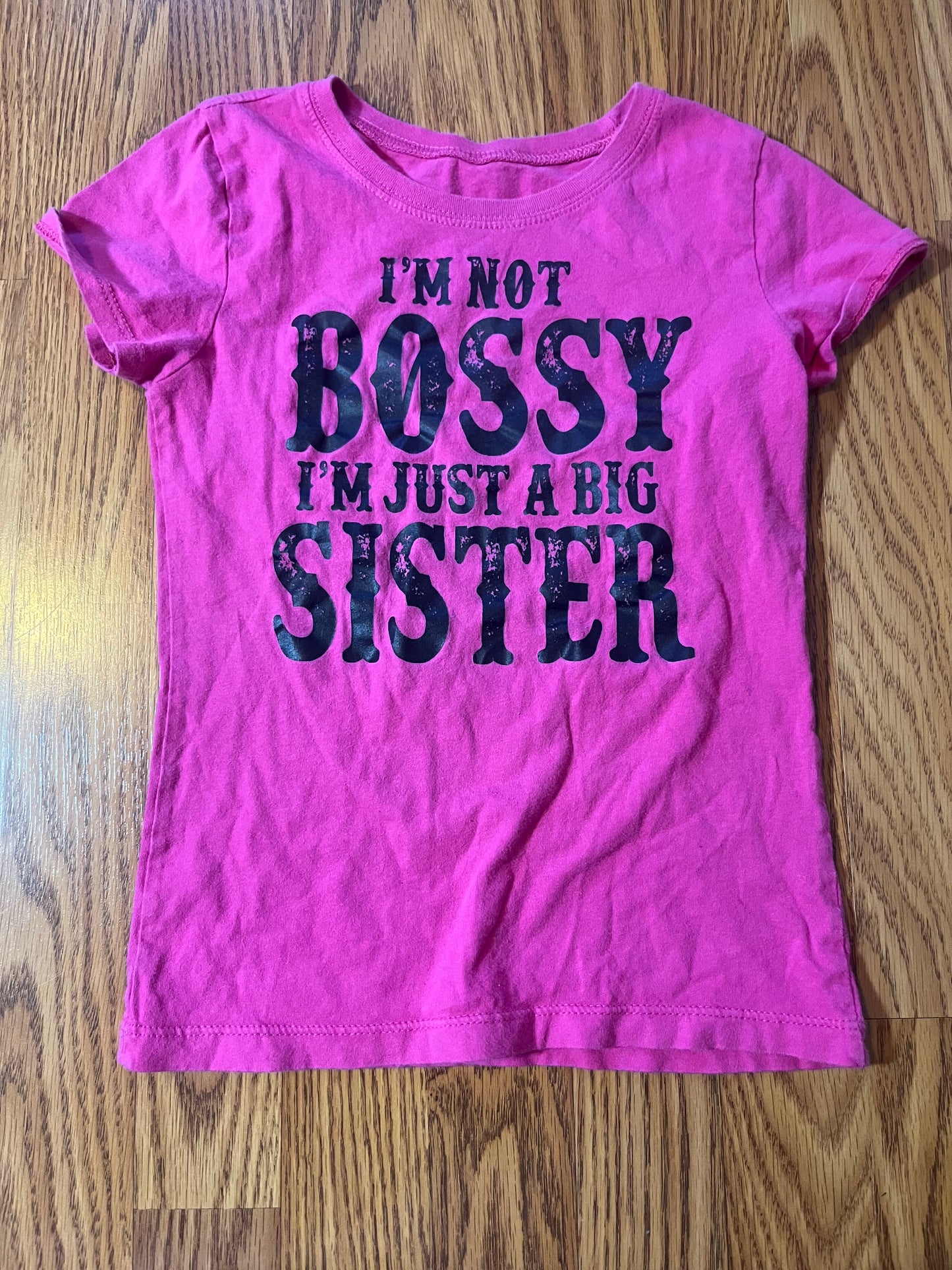 Girls “big Sister” shirt no tags looks to fit 6/6x