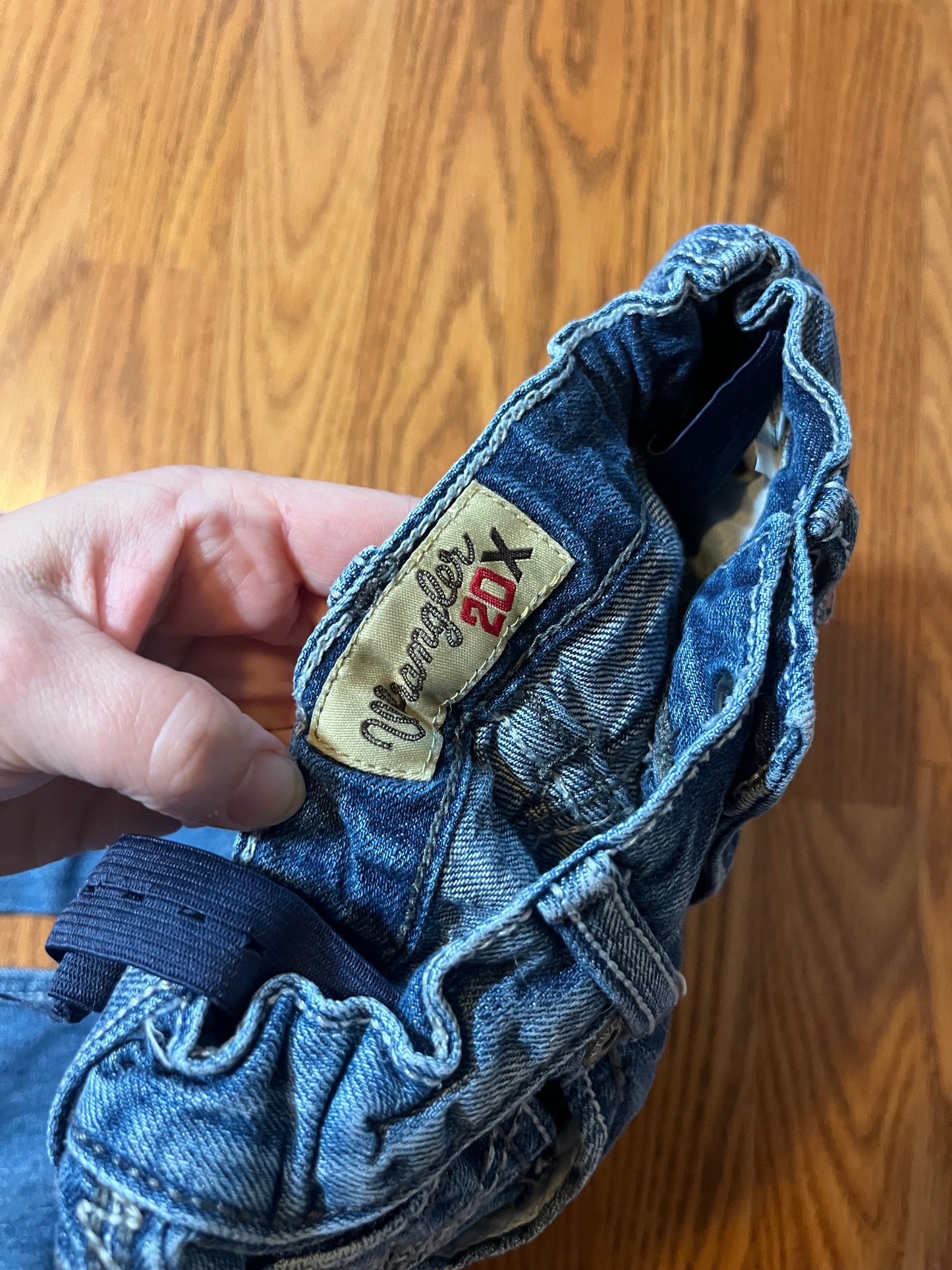 Wrangler Boys size 5 jeans adjustable waist