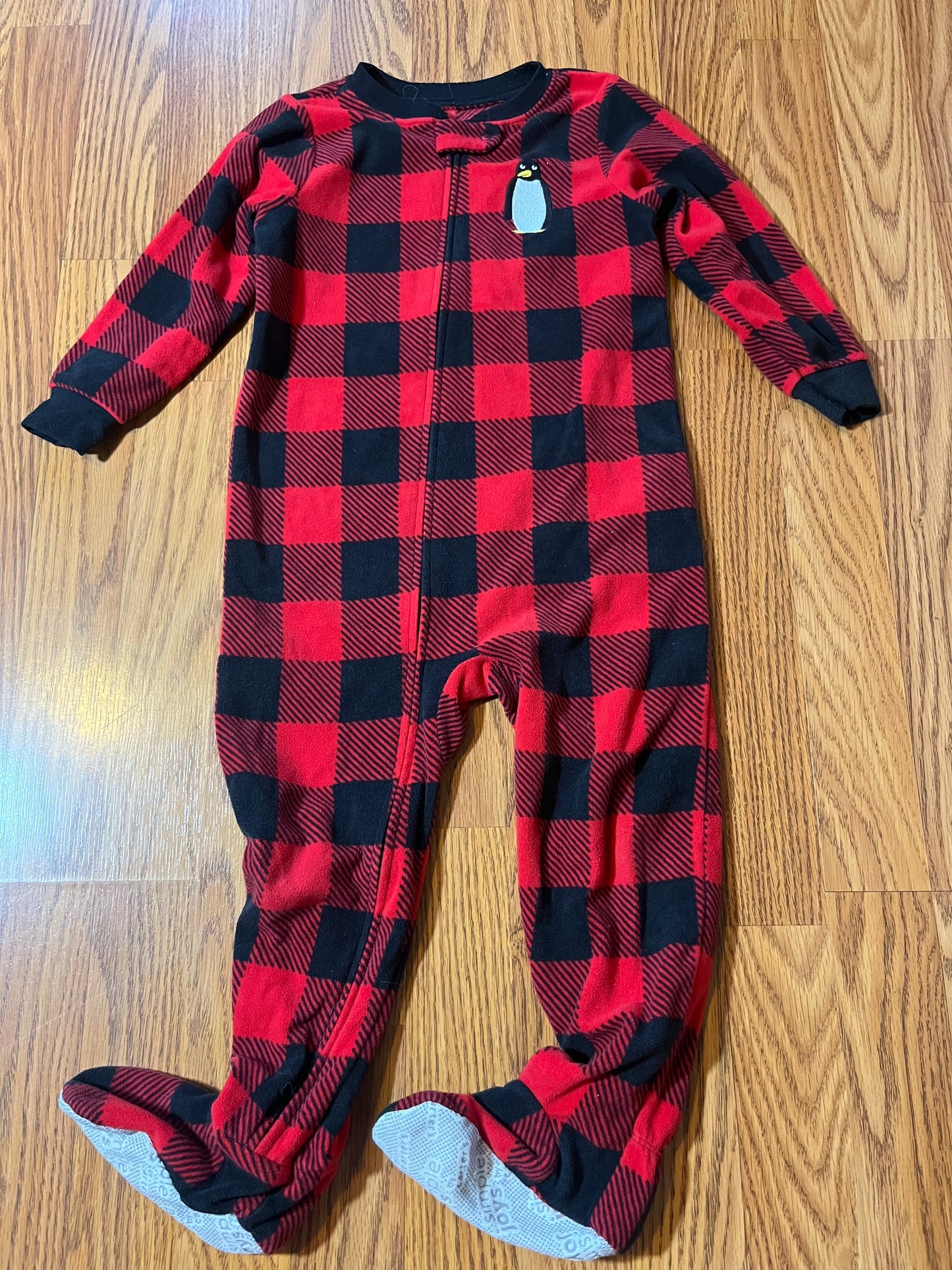 3t Carters fleece winter print sleeper
