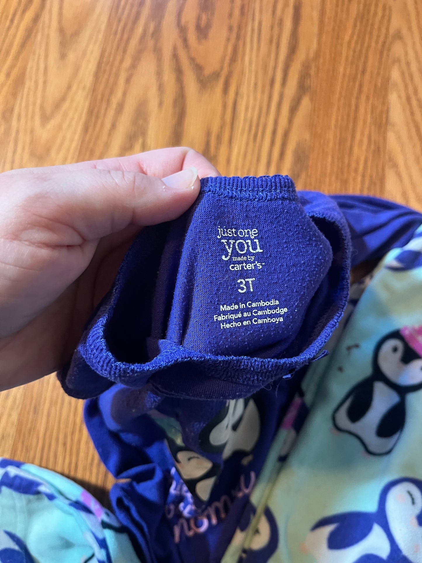 3t Carters pj set (washer wear/pilling play condition)