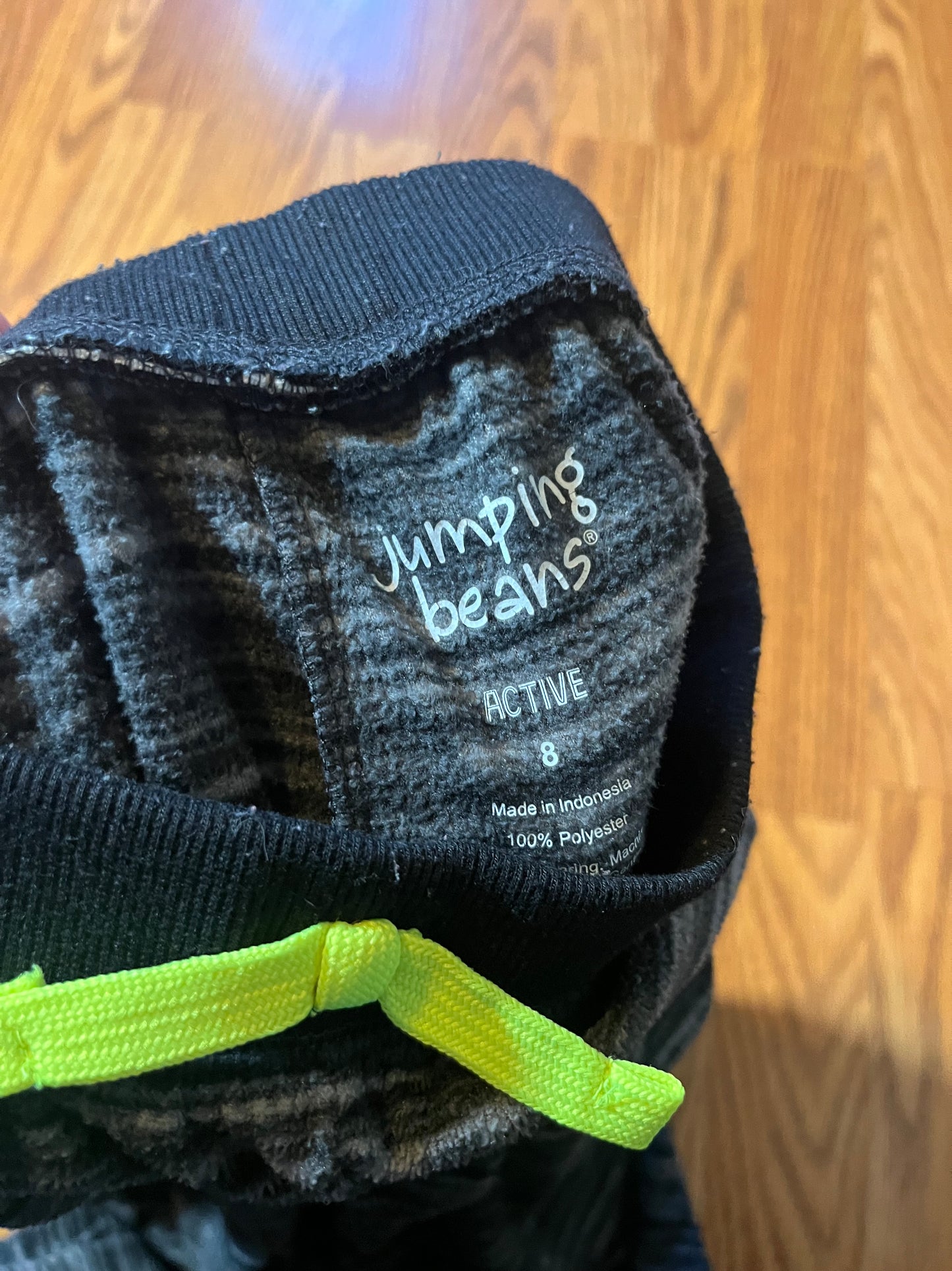 Jumping Bean size 8 lightweight fleece pants