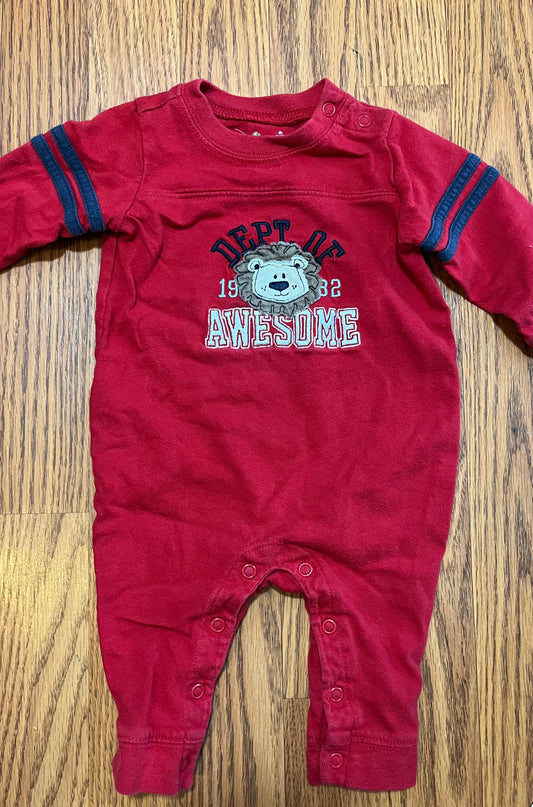 6 months jumping bean romper