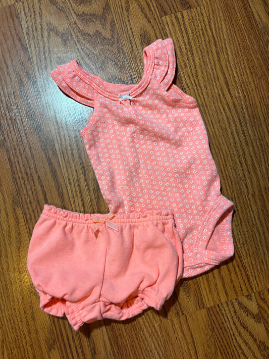 Newborn carters outfit