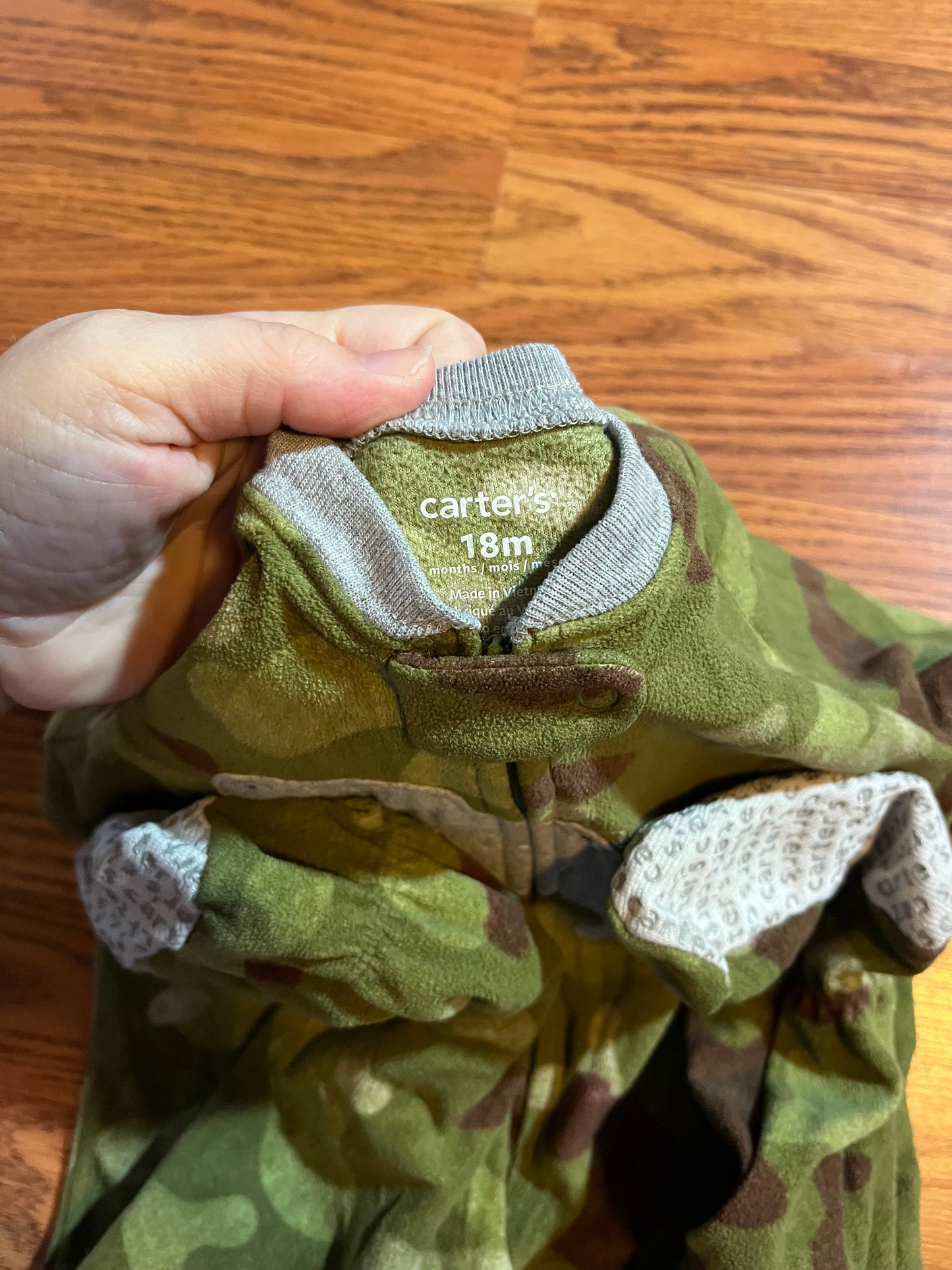 18 months carters fleece sleeper