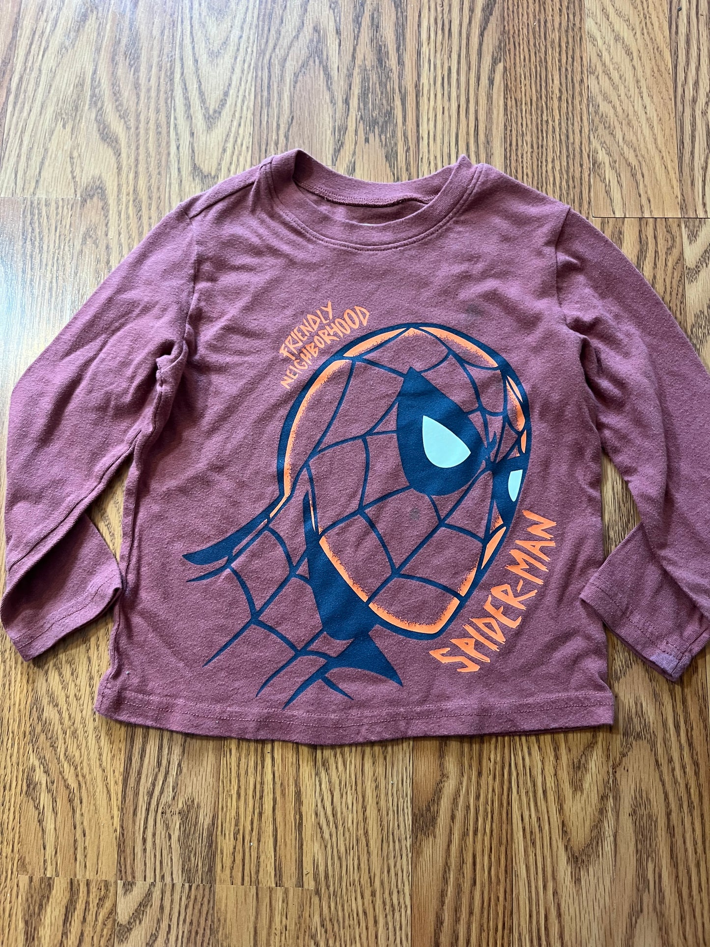 4t Marvel Jumping Bean Spiderman top