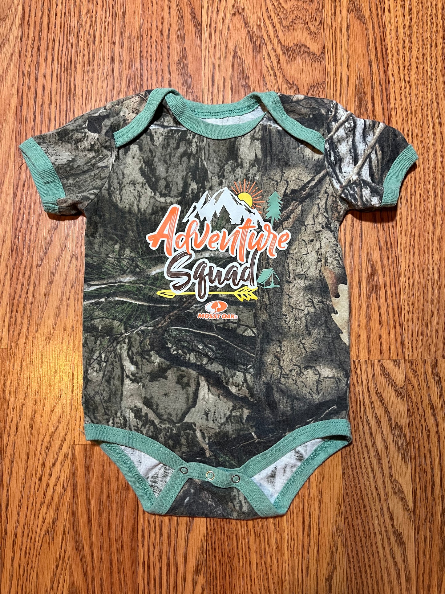 18 months mossy oak camo onesie