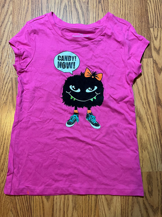 10/12 girls Halloween tshirt