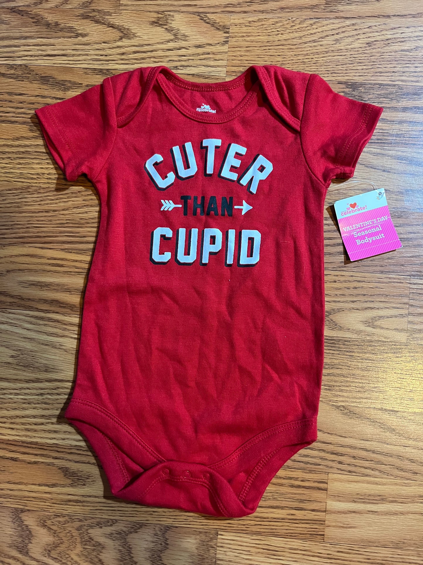 12 months valentine onesie new with tags