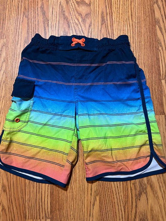 Boys size 8 wonder nation swimming trunks