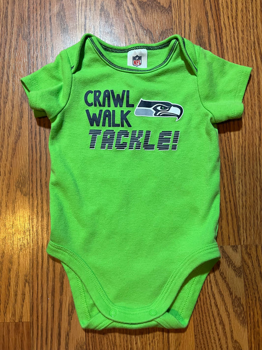 0/3 months NFL Seahawks onesie