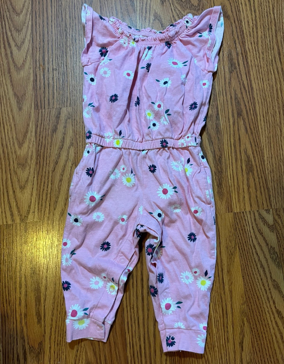 12 months wonder nation romper girls